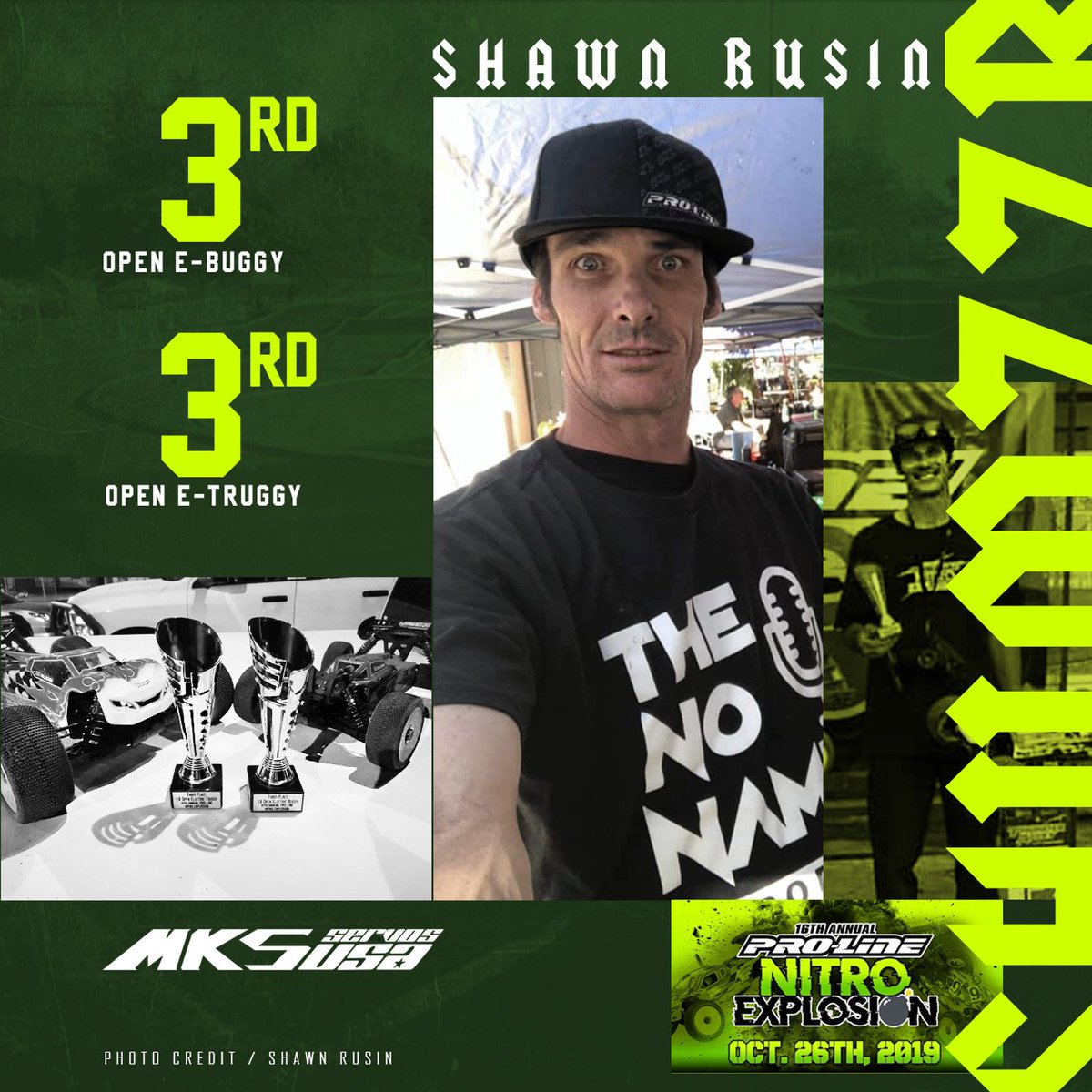 mksservos's tweet photo. Good news 🥉🥉from team 🇺🇸Shawn Rusin at 2019 🇺🇸16th Pro-Line Nitro Explosion at Thunder Alley RC Raceway
#MKSservosUSA #MKSservos #MKSservo #HBL599 #TeknoRC #JBRL #prolineracing #NitroExplosion https://t.co/UgfAbzdaSj