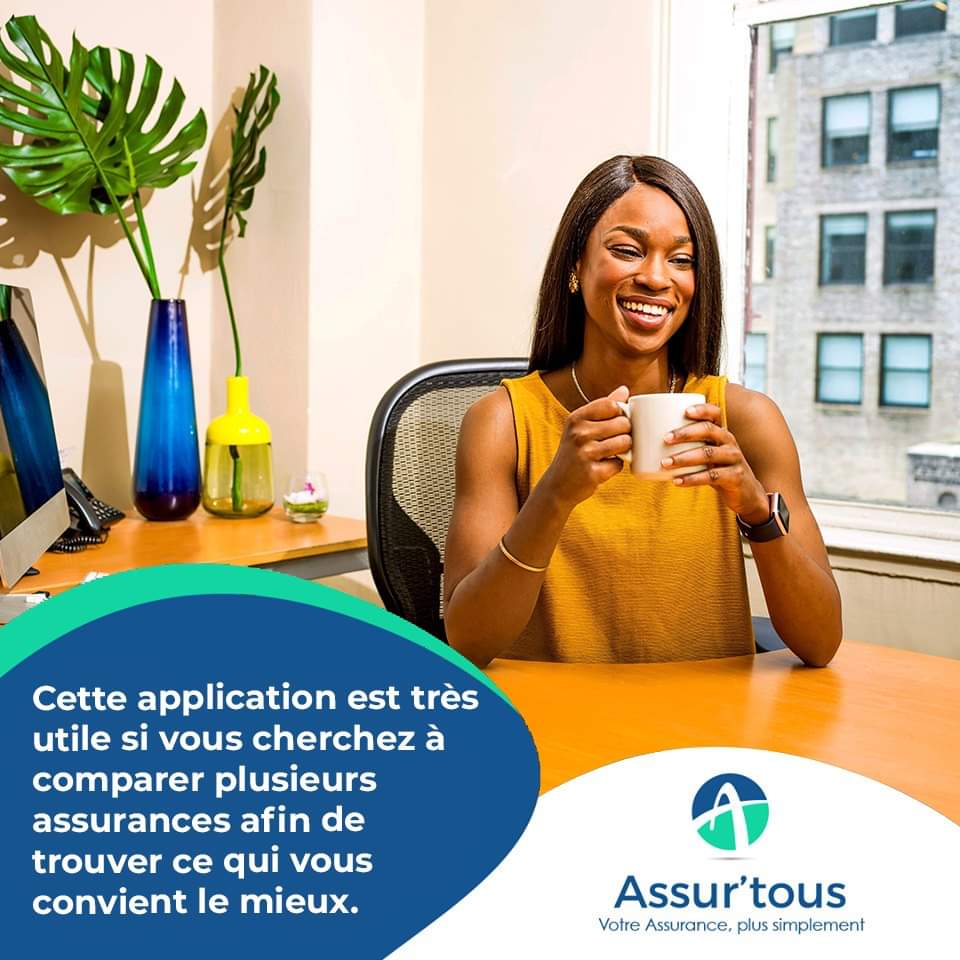 Assurtous's tweet image. &quot;Cette application est très utile si vous cherchez à comparer plusieurs assurances afin de trouver ce qui vous convient le mieux. Que ça soit dans la navigation, la recherche et la souscription à un produit, tout se fait facilement.&quot; - G. Yapo
#Asurtous
La Suite dans la thread.👇