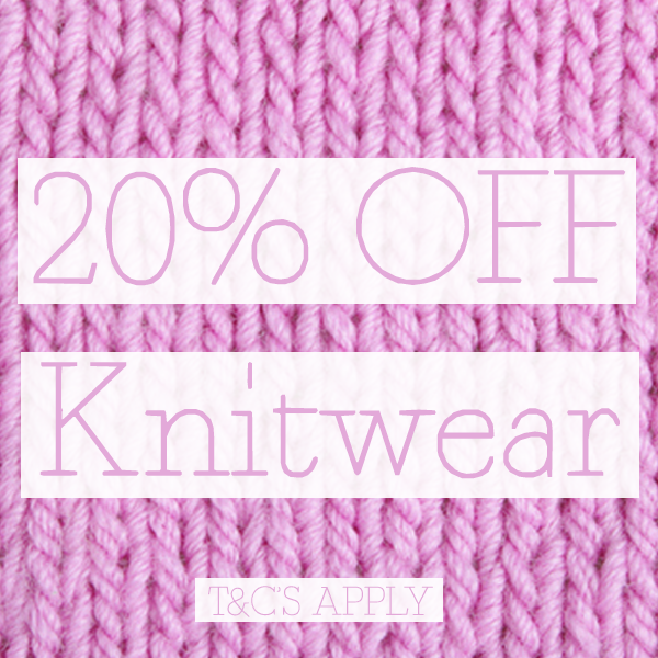 Be the ultimate knit girl in our beautiful selection of cosy cardigans,
ponchos and jumpers - all now 20% Off! 💗

Shop this winter warmer in store and online: rubyanddaisy.co.uk/clothing-knitw…