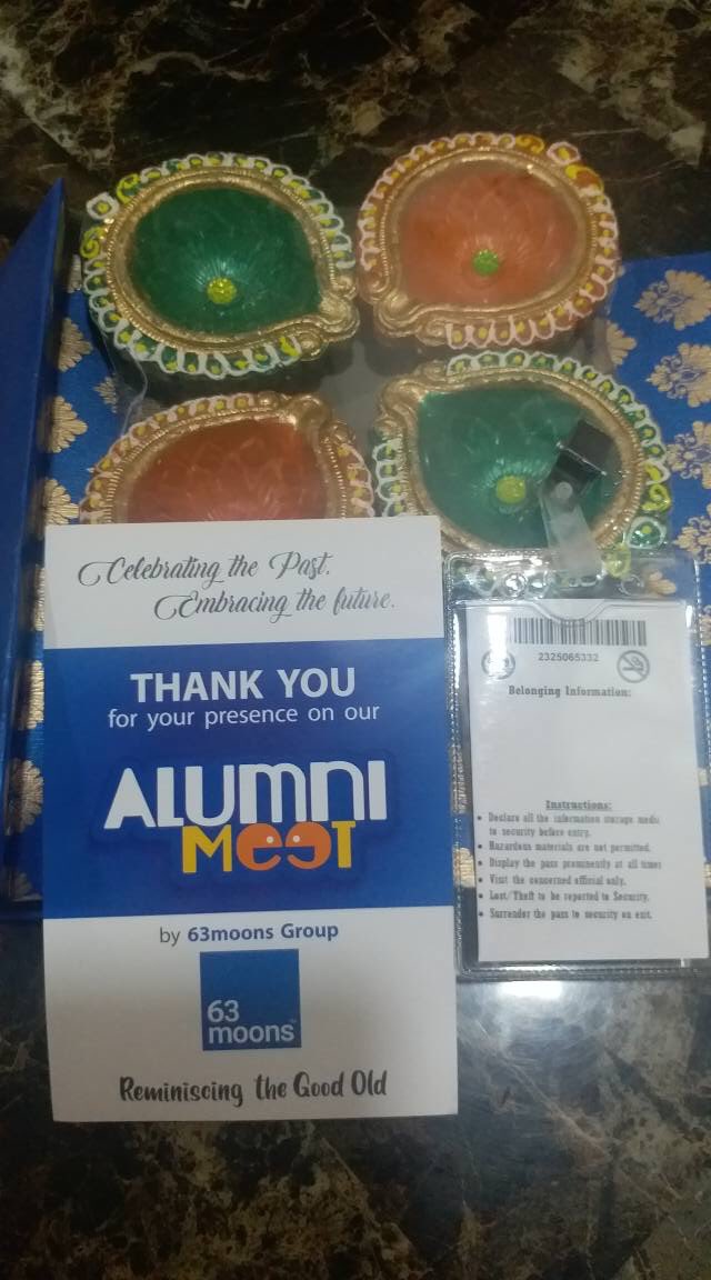RK_KRKY's tweet photo. Ever heard of Office Reunion. 290+ registration. 1st Corporate Alumni Meet on 25th October 2019 at 63 moons #NostalgicAndMemorableDay
Thanks to the ex-colleagues who took time from their busy schedule &amp; made the event successful.
 #63moons #AlumniMeet #OfficeReunion #HRhumantouch https://t.co/WUswZaBHqA