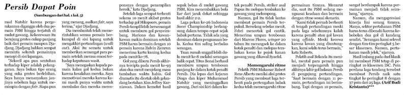 Bulao_ID's tweet photo. 29 Oktober 2016: Persib Dapat Poin Tandang Secara Dramatis
https://t.co/Vj7sH7AFnd
#klipingpersib
#museumpersib
#BulaoID
#ISC2016
#PSM
#Persib
#PikiranRakyat https://t.co/QodhGO86kc