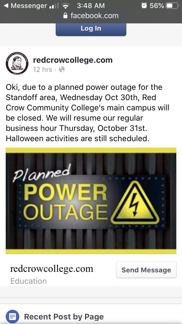 For Red Crow Students Of The Main Campus In Stand-off