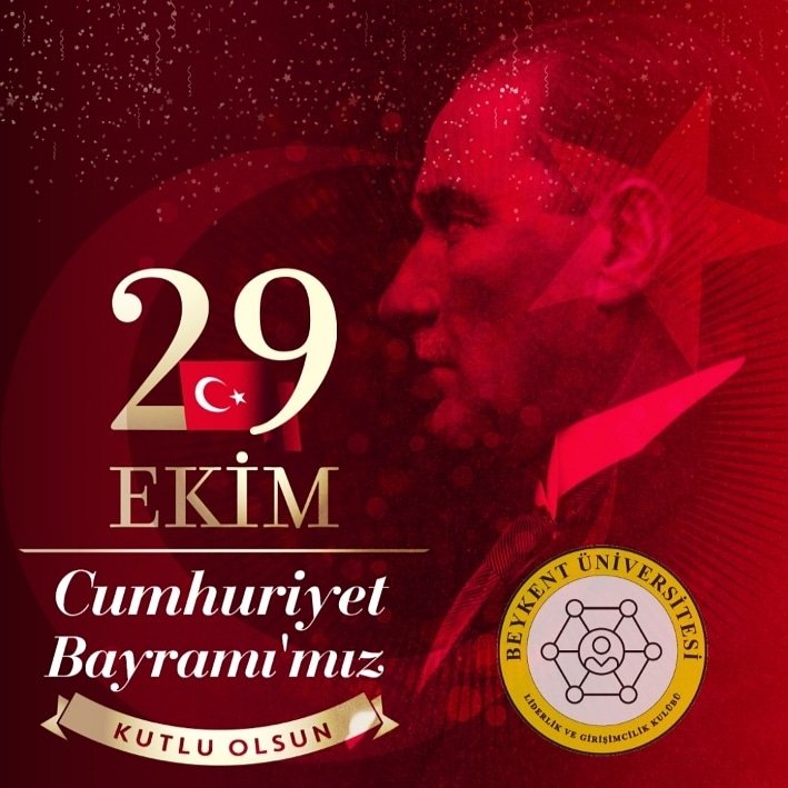 Cumhuriyetimizin 96.yıl dönümünü kutluyoruz. Türkiye Cumhuriyeti ilelebet payidar kalacaktır. Bir çift mavi gözün ışığında... Mustafa Kemal ATATÜRK ve silah arkadaşlarını saygı, minnetle anıyoruz. 🙏🏼❤️🇹🇷🇹🇷