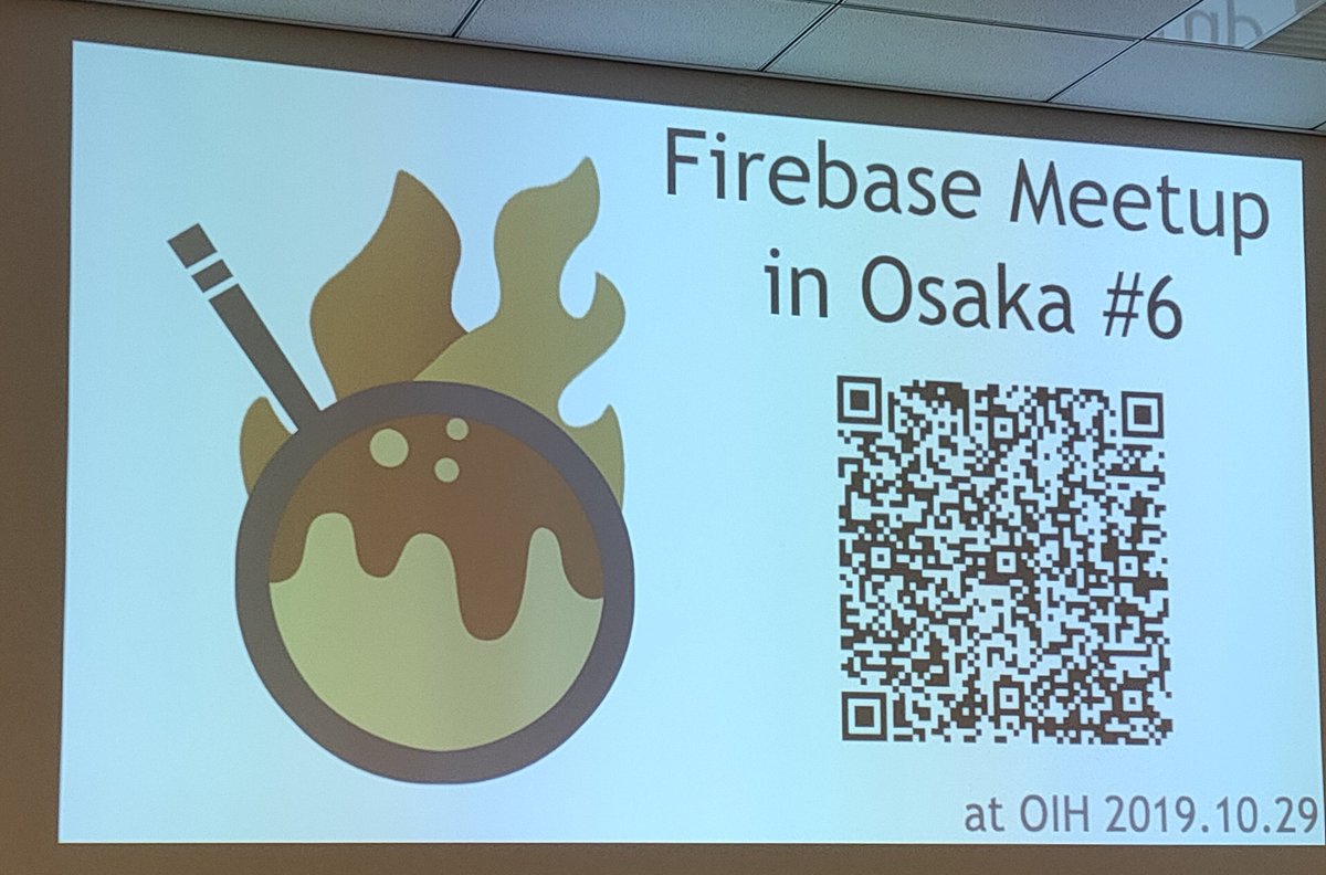 miwa_holly's tweet photo. Firebase Meetup in Osaka #6始まったよー!
#FJUG #NextExtended https://t.co/LNSUkDYyI6