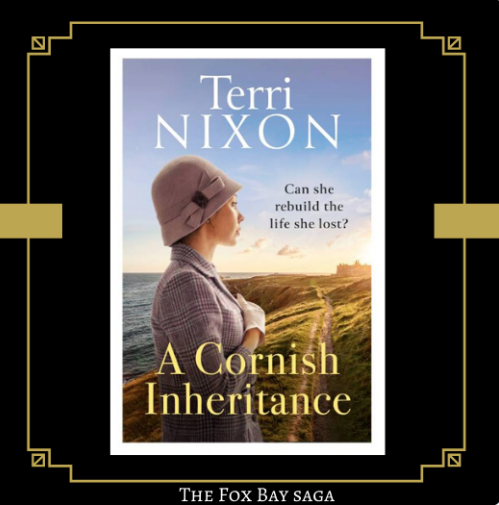 katenashagent's tweet photo. 📢 Can she rebuild the life she lost?
The first in a brand new series by @TerriNixon
for fans of Poldark and Downton Abbey.
Welcome to #FoxBay in Cornwall
A CORNISH INHERITANCE #CoverReveal
Out on Dec 5th. Pre-order now:
https://t.co/xJErjaVt0o https://t.co/bmfRmE82JF