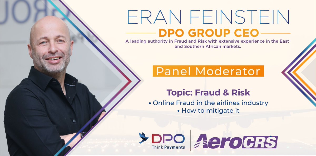 DPOGroup's tweet photo. Day 2, @AeroCRS conference at Radisson Blu Hotel, Nairobi Upper Hill.
Join our Co-Founder and Group CEO @eranfe moderating the panel on Fraud and Risk - Online Fraud in the airlines' industry and how to mitigate it.
Don't miss out.
#DPOGroup
#AeroCRS
#Airlines
#FraudAndRisk https://t.co/pC2ciLFEq4