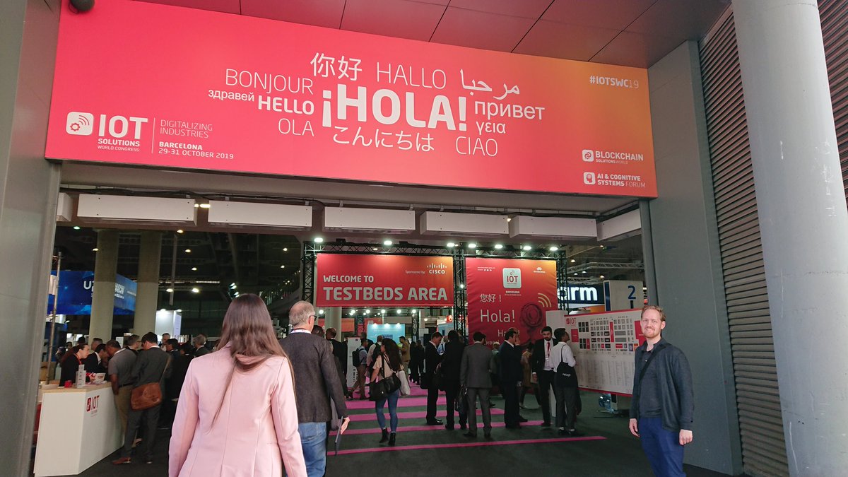 _xithing_'s tweet photo. XIThing is at the IOT world congress  in Barcelona.
#IOTSWC19 #IOT #BCN https://t.co/enRowSD0JP