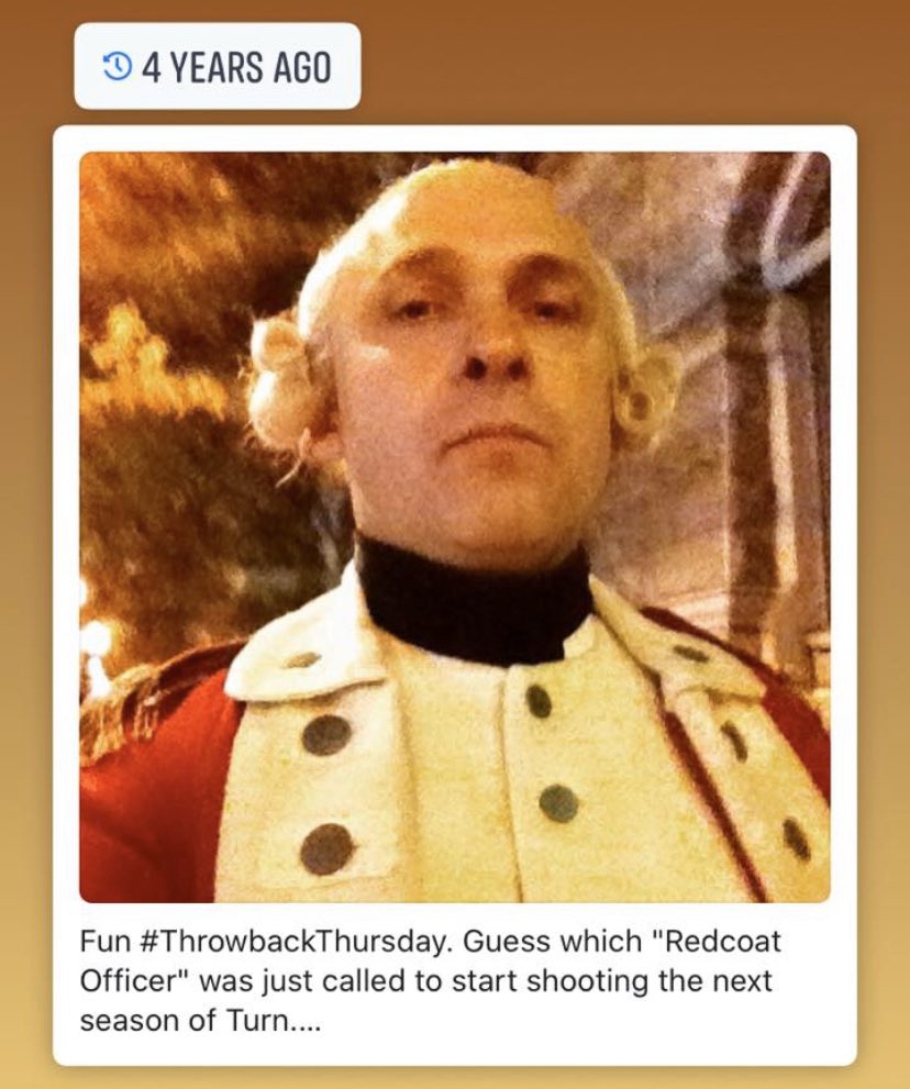 RobDuBois's tweet image. Now that I find myself reassigned to this Godforsaken, primitive backwater (the local ungrateful colonials call it “Washington” after their chief rabble rouser), I might do a bit of classical acting to help pass the interminable hours.
#AMCNetwork #Turn #WashingtonsSpies #Acting