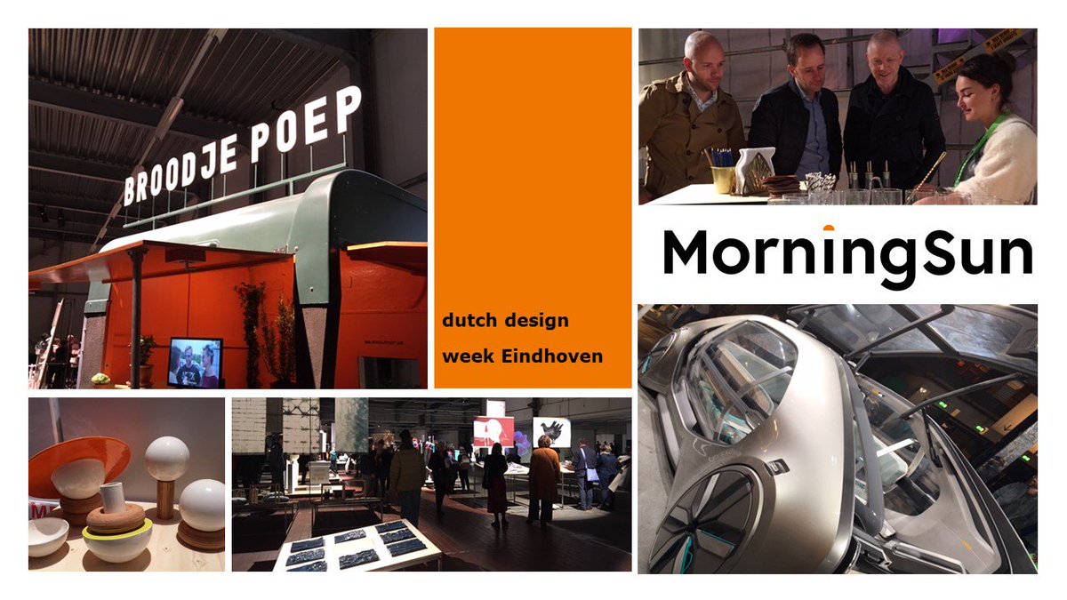 Hoe inspireer je collega's die dagelijks bezig zijn met design (thinking) en nieuwe concepten bedenken (propositieontwikkeling)? Simpel! Door ze mee te nemen naar de Dutch Design Week. #inspiratie #design #jongtalent #teamuitje