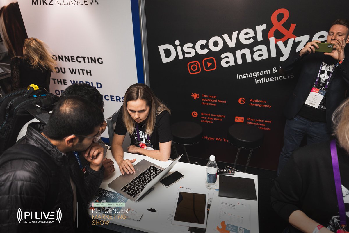 We were very pleased to be part of such a major event as <a href="/influencershow/">Influencer Marketing Show</a> and to meet our colleagues and clients. Amazing work <a href="/GastroHenley/">Christopher Henley 🇵🇸</a>! #IMS19 #Influencer <a href="/hypeauditor/">HypeAuditor</a> <a href="/hypeauditor_fr/">HypeAuditor France</a>