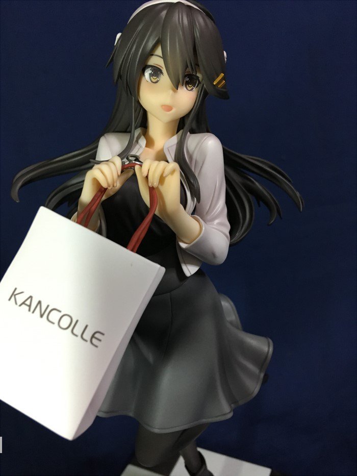 キリがないのでここまで、榛名 お買い物modeでした。サンキューグッスマ、いい買い物だった…やっぱり私服のプライベート感は艦娘身近に感じられるから好き 