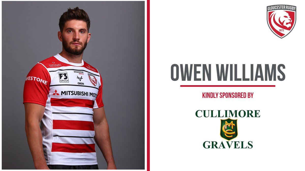 gloucesterrugby's tweet photo. A huge thanks to @chiefymc and the Cullimore Group for their ongoing support this season - they're sponsoring an incredible four players! https://t.co/XjyiP4e1qD