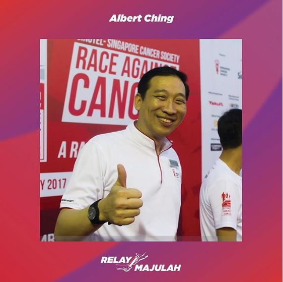 SCS CEO, <a href="/Albertching/">Albert Ching</a>, is one of the 200 runners at #RelayMajulah kicking off this Saturday to raise funds for @pcwecare and its 67 supported charities. Show your support for his fundraising campaign at giving.sg/president-s-ch…