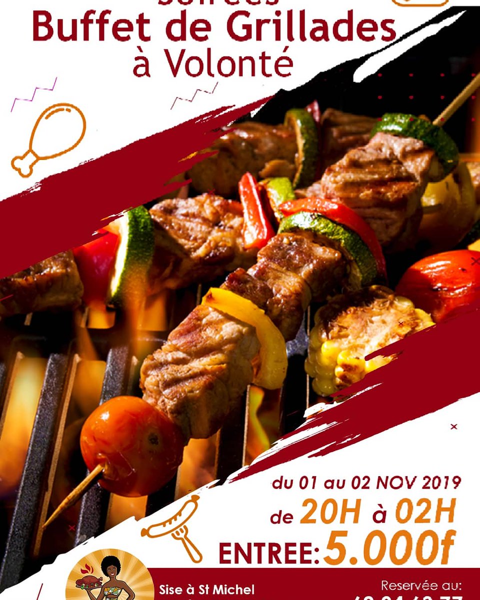 oukoikan's tweet photo. N'oubliez surtout pas vos évènements de la semaine!!!
#Imprevu #GoldenTulip #LesGrilladesdAyinkê #oukoikanofficiel #Bénin #CotonouCreative #AFTERWORK #benin #le229 #events #Novotel #IrgibAfricaUniversity https://t.co/ckynWoWkDm