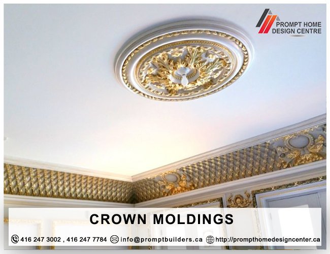 promptbuilder's tweet image. Add an #enticing #castle-like grace to your rooms by adorning it with #crown #molding. Have you ever noticed the edges of rooms in a #castle or an #architectural #artifice and wondered its excellence? It is done by same cornice molding or crown molding. bit.ly/2L76LNV