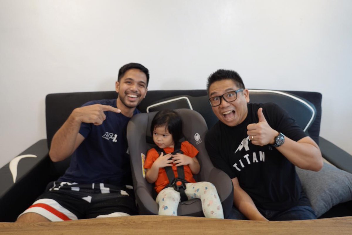_slickrick's tweet photo. New video up!! @dadsquadph why you need a child car seat! @chappycallanta #DadSquadPH https://t.co/tdXf3NQaKe https://t.co/kfJi3pNu9U