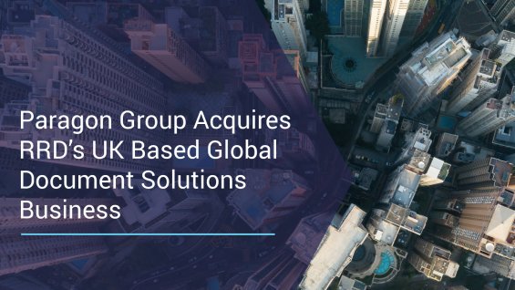 Paragon_DACHCEE's tweet photo. Die Paragon Group übernimmt das Europageschäft von R.R. Donnelley Global Document Solutions mit ca. 1.500 Mitarbeitern und rund € 250 Mio. Umsatz. https://t.co/gC9YSuQbBe. #paragoncc #documentoutput #documentsolutions #rrdonnelley https://t.co/uBs8Nr97gE