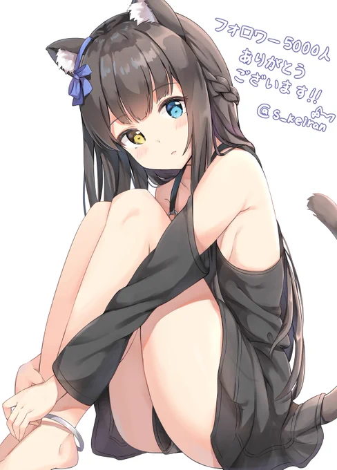 フォロワー5000人ありがとうございます!!
記念に描きました～
今後とも精進し続けますのでよろしくお願い致します! 