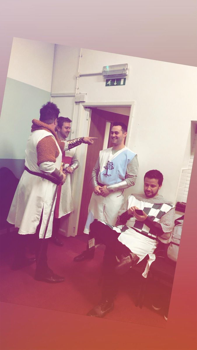 We had lots of fun last night at our SPAMALOT photoshoot🤣📸

🎫 Tickets are flying so book yours today to avoid disappointment! Book tickets by calling 01543 412121 or go to lichfieldgarrick.com/whats-on/all-s… 🎟

Coming to <a href="/The_Garrick/">Lichfield Garrick 🎭</a> 25th-29th February 2020!