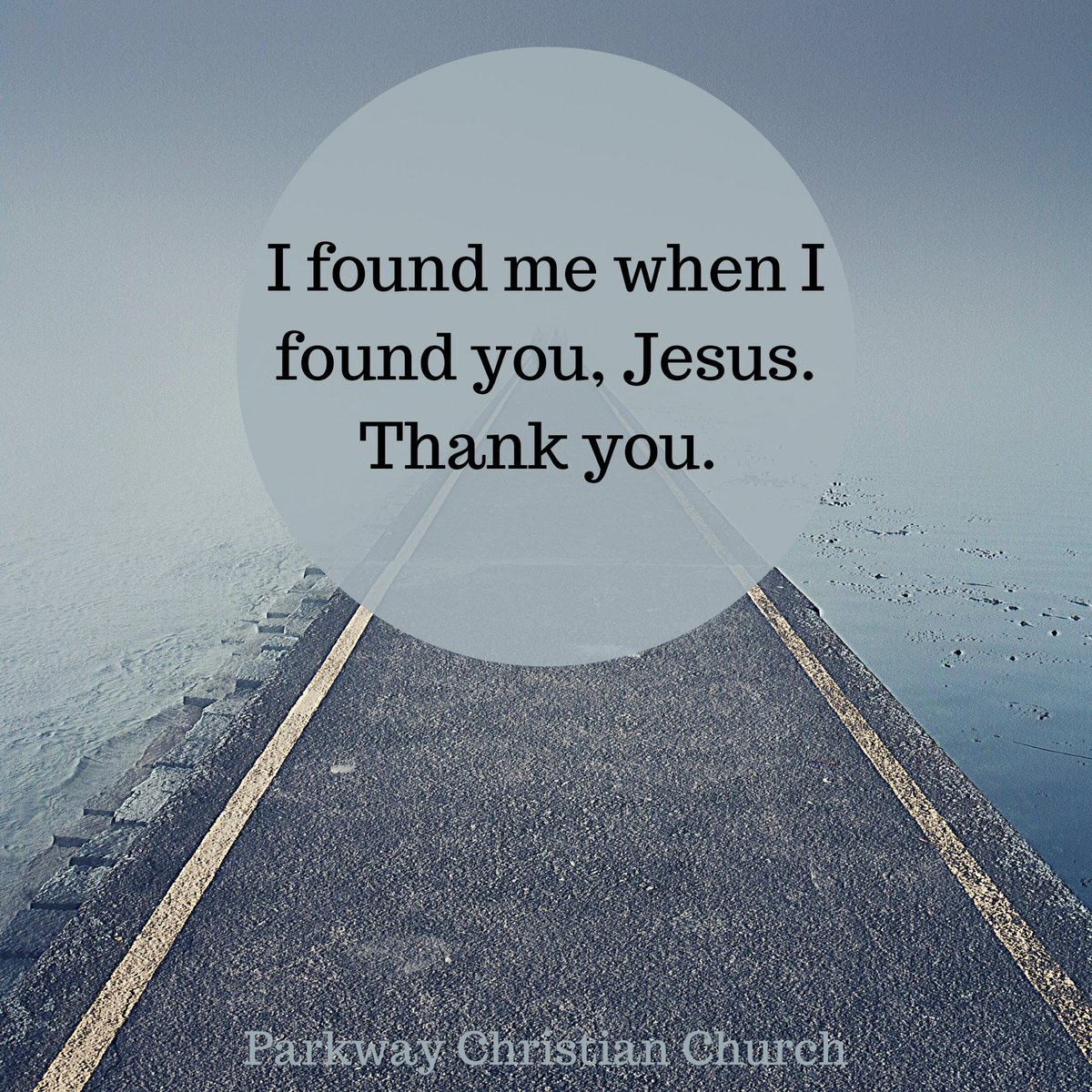 church_parkway's tweet photo. I found me when I found you, Jesus. Thank you.
#followerofjesus #foundinjesus #disciplesofchrist #docc #ccdoc https://t.co/Uq1hlQ5Wts