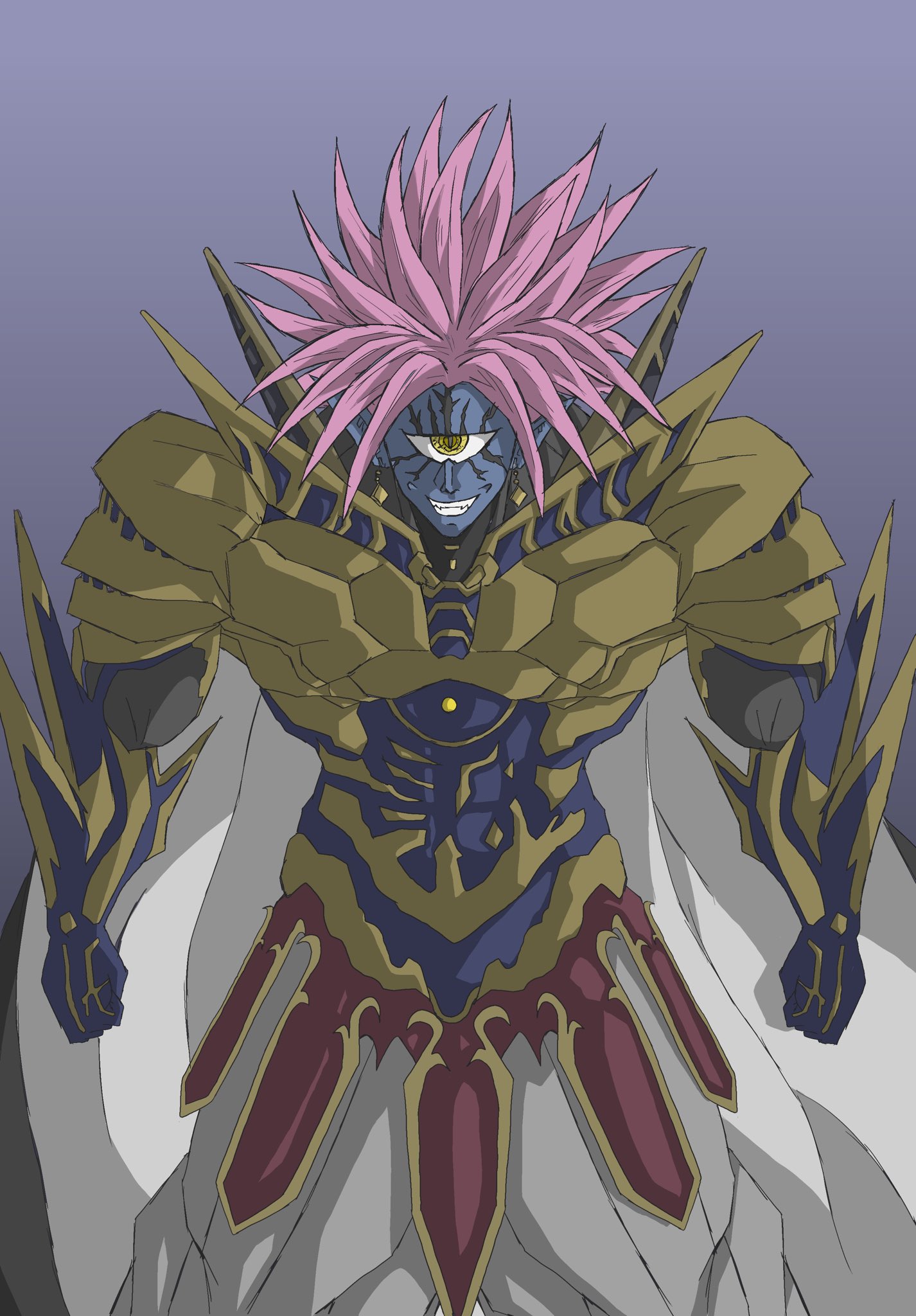 Joe ジョー Db ワンパンマン絵作成中 ボロス 影第1層追加 ボロスもかっこよくて好きだけど 私は個人的にニャーンが好きです笑笑 皆さんはどの怪人がお好きですか ワンパンマン 絵描きさんと繋がりたい イラスト好きな人と繋がりたい T Co