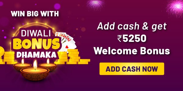 Celebrate this Diwali with RummyCulture’s Diwali Bonus Dhamaka Offer from 29th October – 4th November. Add cash in your RummyCulture account and get upto 50% Extra Bonus upto ₹5,050. Download now: bit.ly/32beEsD
#gamers #win #cash #Online #Entertainment