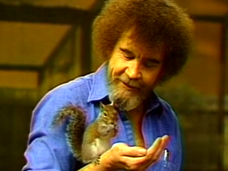 Happy birthday to the wholesome Bob Ross   