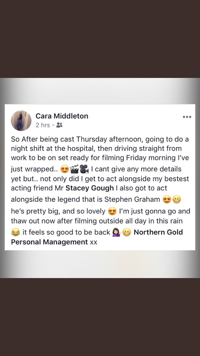 🎥🎞😍 had the most amazing time.. #actorslife #actress #tv #film @StephenGraham73 Northern Gold personal management. Gotta keep at it 😍💁🏻‍♀️ xx