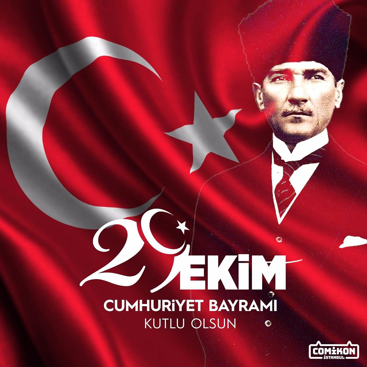 Tüm millettimizin 29 Ekim Cumhuriyet Bayramını kutlarız.