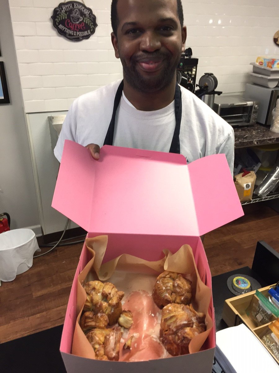 BlueCollieNC's tweet image. STRONG ARM BAKING COMPANY DAY at BLUE COLLIE COFFEE Check out the culinary art of Chef Julia at StrongArm Baking Company. It arrived at BLUE COLLIE COFFEE in downtown Louisburg before daylight today. Bacon, potato cheddar croissants, along with the usual treats!
(919) 400-9240.