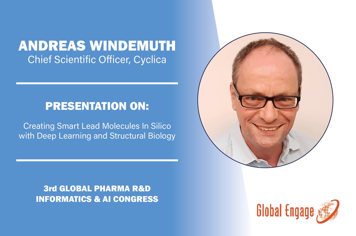 lifesciences_GE's tweet image. After the break we have Andreas Windemuth speaking at #PharmaInformaticsCongress. He recently wrote a fascinating blog for us: ow.ly/XocN30pLZCp