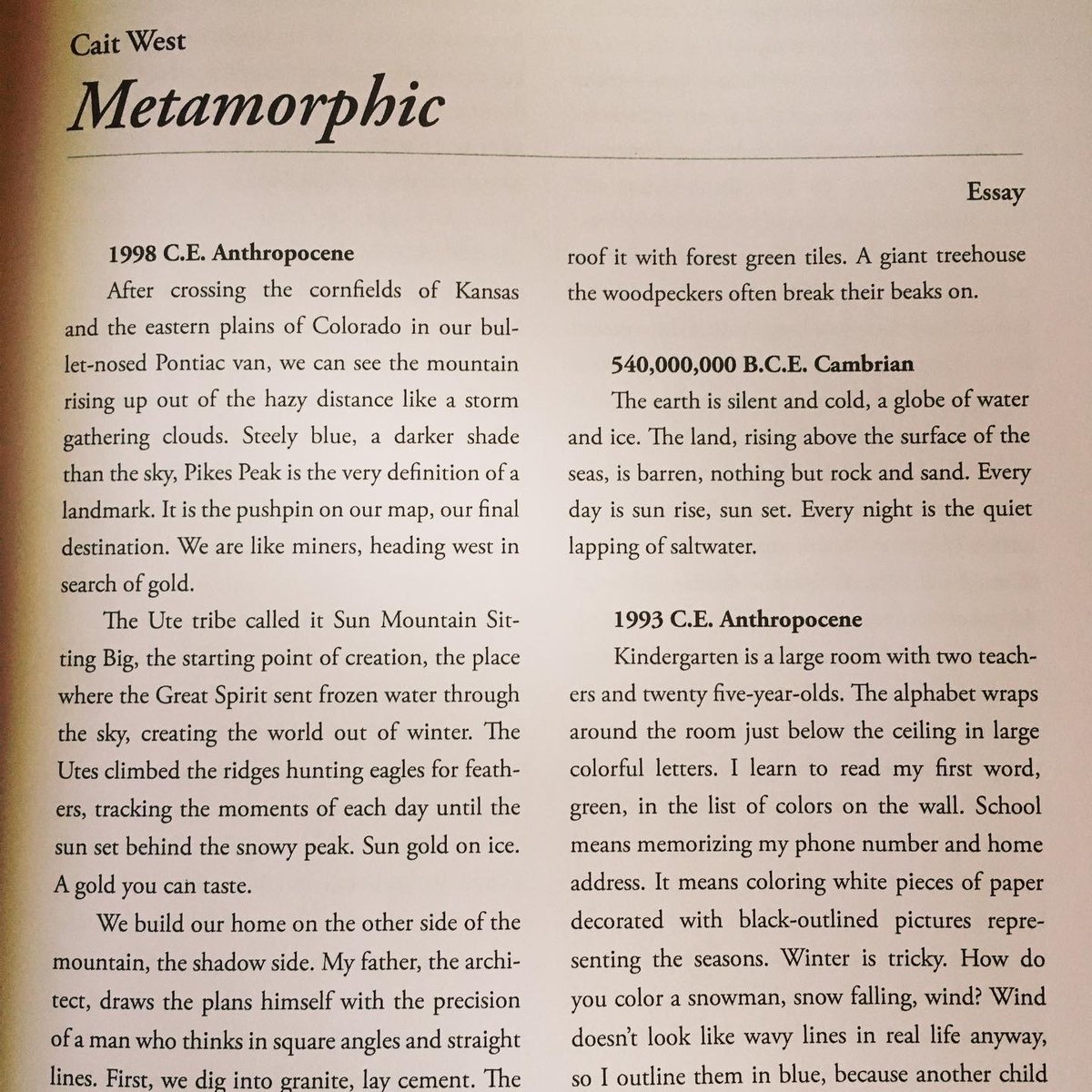 caitwestwrites's tweet photo. A colorful autumn calls for colorful reads! Check out my latest essay in @3288Review. It’s all about my homeschool education in the stay-at-home daughters movement, woven with a creative retelling of geologic evolution.

https://t.co/4i283qvqjT https://t.co/cCsDUPihD2