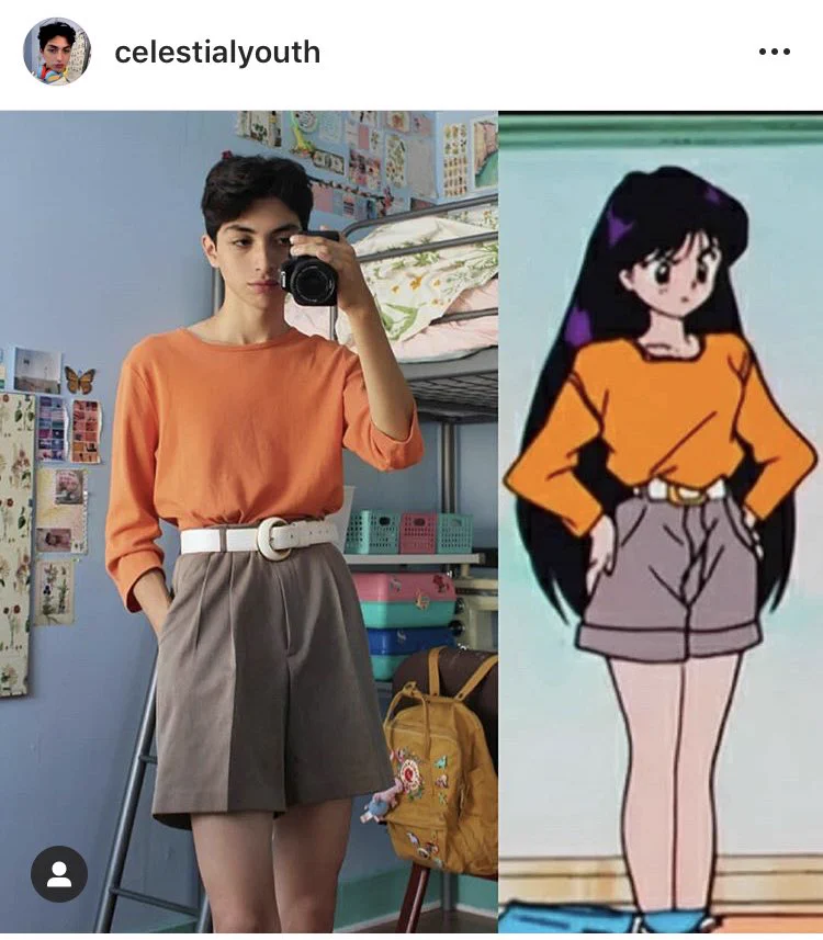男の子のセーラームーン再現コーデがカワイイ！！