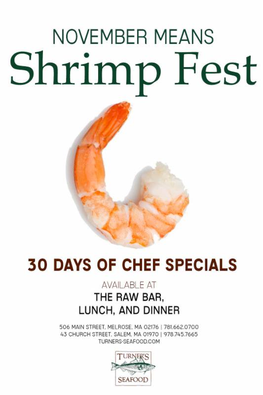 Preparing for November 1st!

#turners #seafood #shrimp #shrimpfest #november #healthyliving #northshore #northshorerestaurants #newengland #northshoreeats #salemma #melrosema #gloucesterma