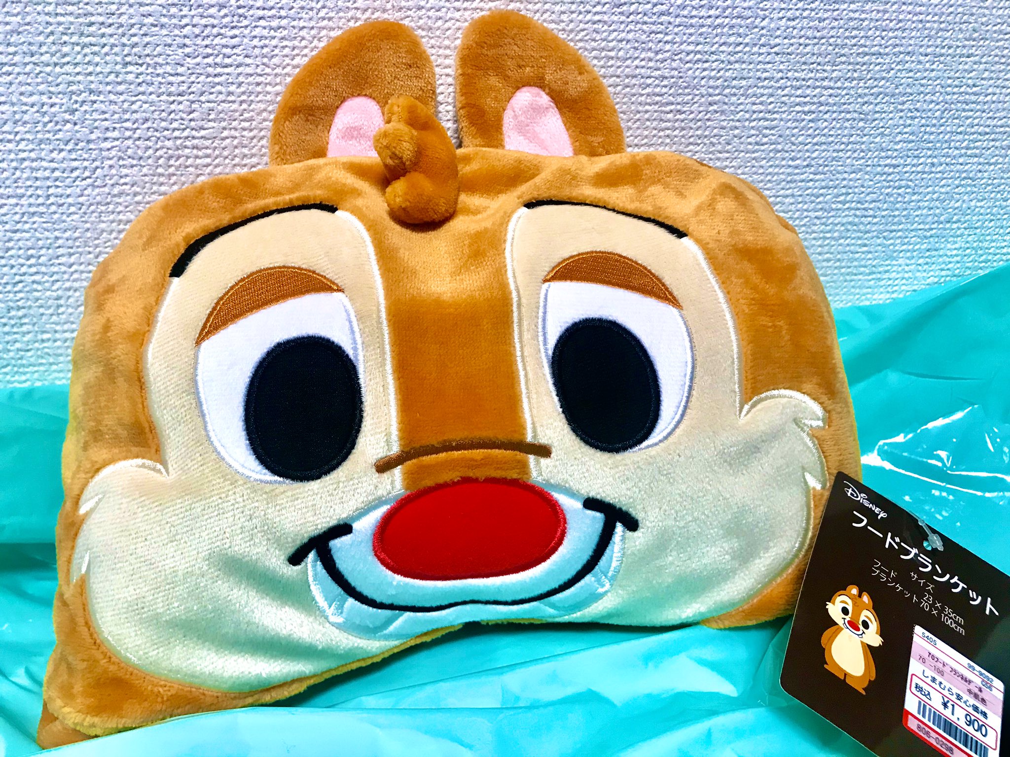 のら しまむら産のデーちゃんブランケット 前にパークで売ってたブランケット風