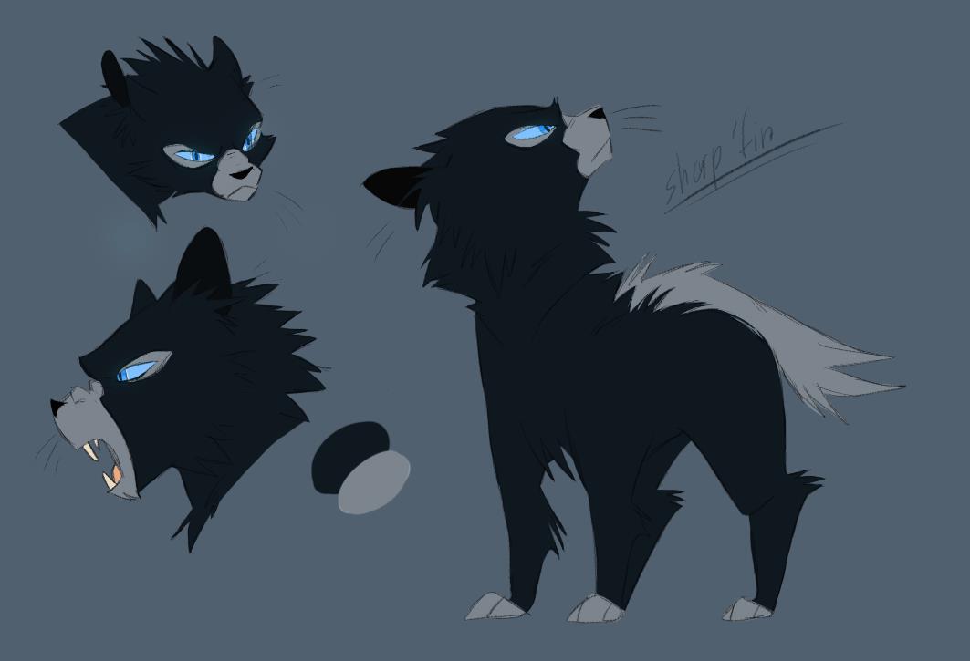 #warriorcats oc , sharp`fin