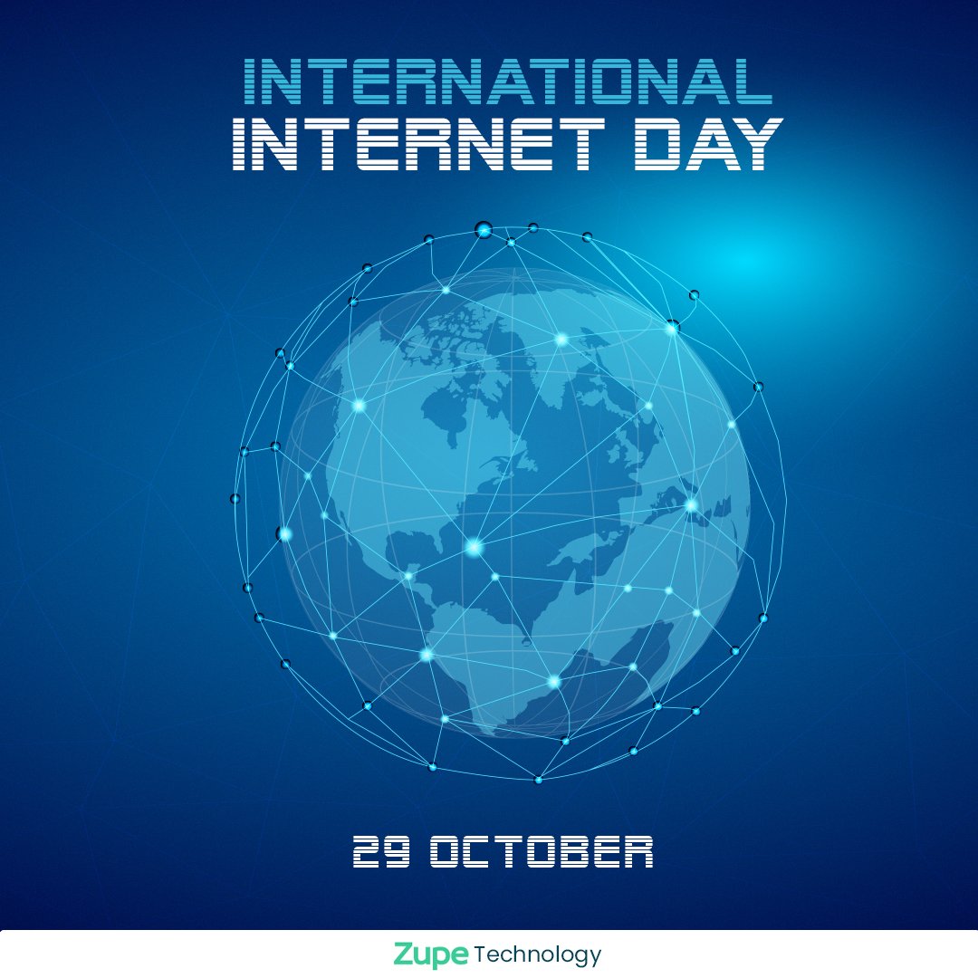 ZupeTech's tweet image. Let&apos;s Celebrate INTERNATIONAL INTERNET DAY 2019
.
.
.
.
.
#internetday #worldinternet #WWW #worldwideweb #internationalinternetday #internet #mobileinternet #WiFi #telecommunication #technology
