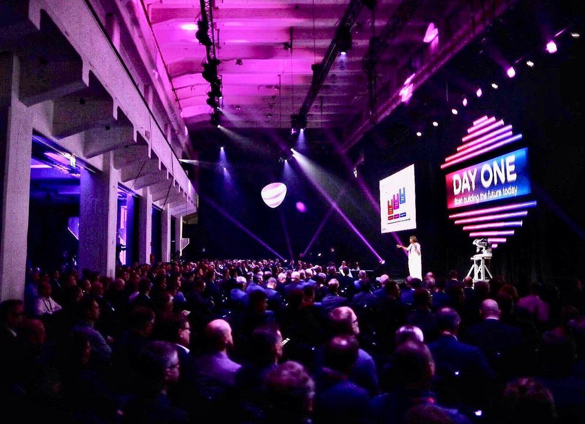 Very happy as more than 400 customers and partners joined us at #TeliaDayOne eager to rethink our industries together. Thanking also inspiring speakers like <a href="/martenmickos/">Mårten Mickos</a> <a href="/DARE2dk/">Laila Pawlak</a> and my co-panelists <a href="/miapetrakumpula/">Miapetra Kumpula-Natri</a> <a href="/spasanen/">Sampo Pasanen</a> and @mikkovastela! #teliadayone