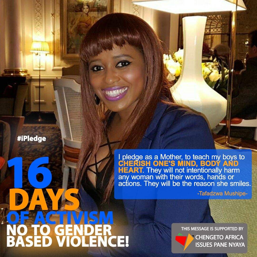 As an African child it was normal to watch men beat up their wives as a form of discipline. Knowing when to talk and using certain tones to address men, only taught many young girls to suffer in silence when they became women. My sons will  change the narrative