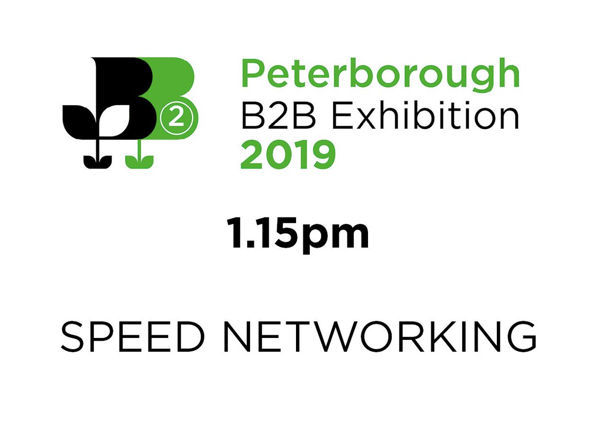 REMINDER - Speed Networking takes place in the Seymour Suite in 10 minutes - remember your business cards and water peterboroughb2b.co.uk #PboroB2B