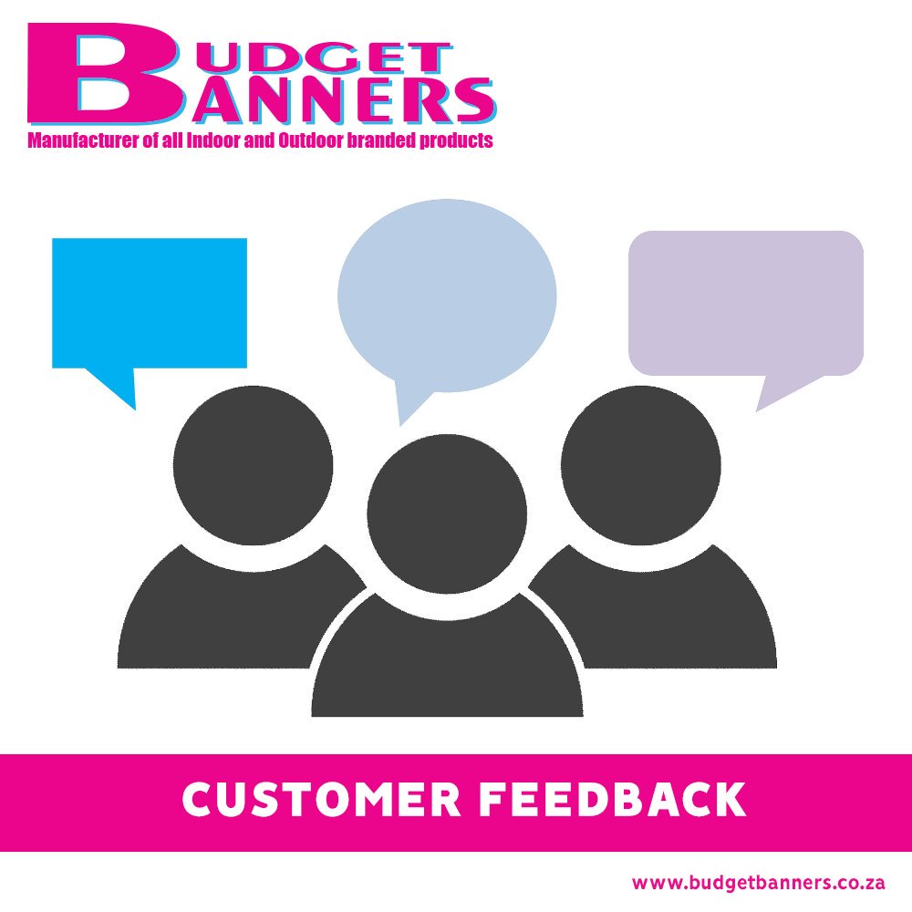 A good word and some positivity go a long way! Thank you, everyone, for your fantastic reviews, we’re happy to hear you like your orders, and we look forward to printing with you again. 

See what our clients have to say: budgetbanners.co.za/reviews