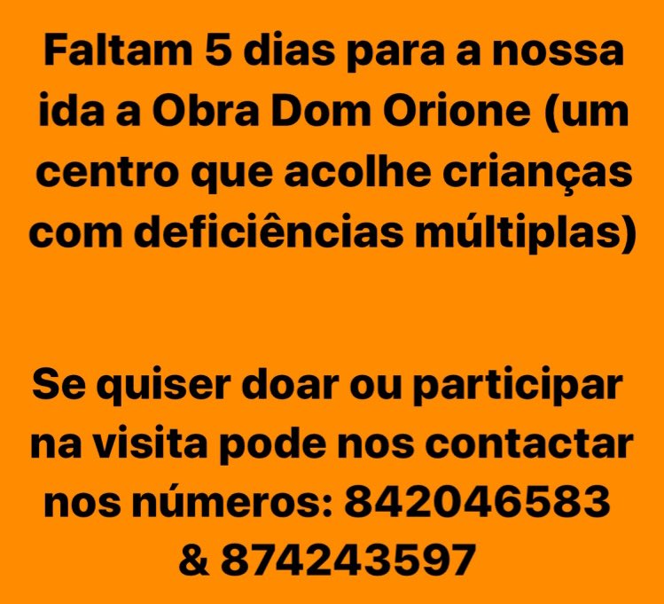 weeatmaputo's tweet photo. ‘Só a caridade salvará o mundo’ – São Luís Orione #weeatmaputo https://t.co/ggIaxuvQWX