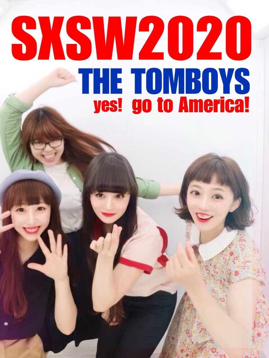 【NEWS】

2019年
初アメリカ行き決定〜！🇺🇸🇺🇸🇺🇸

We are going to AMERICA!!!!
SEE YOU IN SXSW2019 and more...