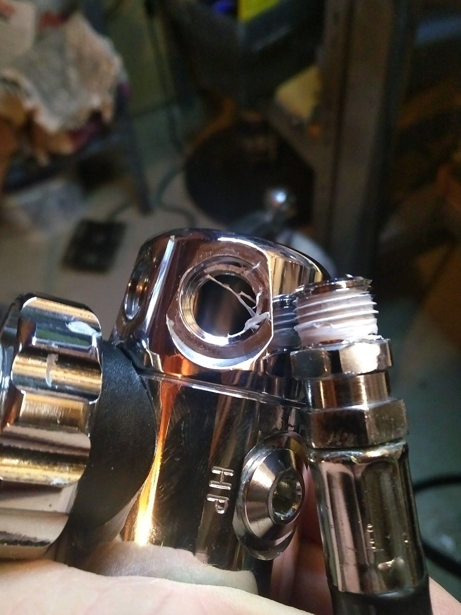 ScubaActive's tweet image. Shocking!!! Don’t just let anyone service your diving equipment. Alway use an A.S.S.E.T. Technician.  scubaactive.uk