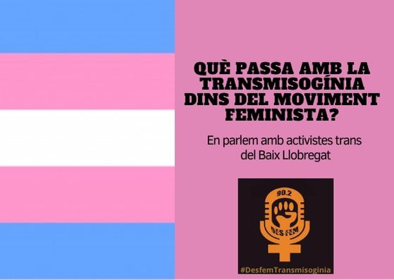 Al #DesfemTransmisoginia abordem les violències transfòbiques que es donen a la societat i dins del moviment feminista cap a les dones trans. I ho fem amb el relat i les experiències de Rosa M. Maristany, de @baixpower i de Luna García, de <a href="/donat_vida/">Dóna't Vida</a> 🔉enacast.com/sharer/?type=p…