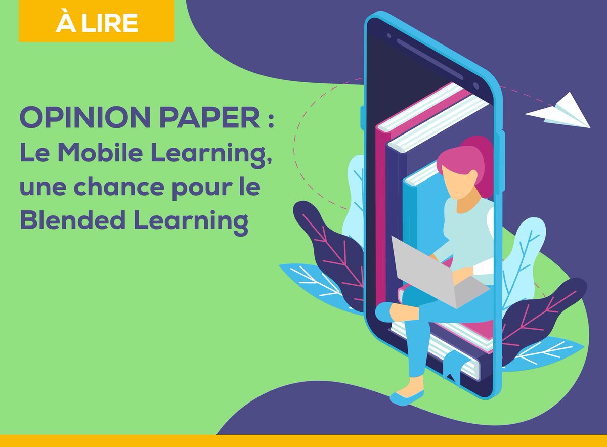 Pour découvrir les nouvelles approches du #Blended #Learning et celles du #mobile Learning, lisez l'Opinion Paper "Le Mobile Learning, une chance pour le Blended Learning" publié par Féfaur, leader européen du conseil en #stratégie #Digital #Learning👉bit.ly/2MTUwGQ