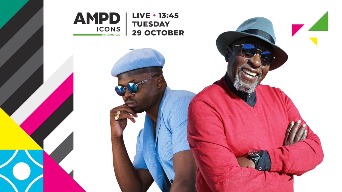 Catch the real and raw conversation between the living legend, Tsepo Tshola and Tresor. Plus, they’ll be perfoming as a duet. 

Watch it all LIVE here: bit.ly/2MXg05D 

#AMPDStudios #AMPDIcons