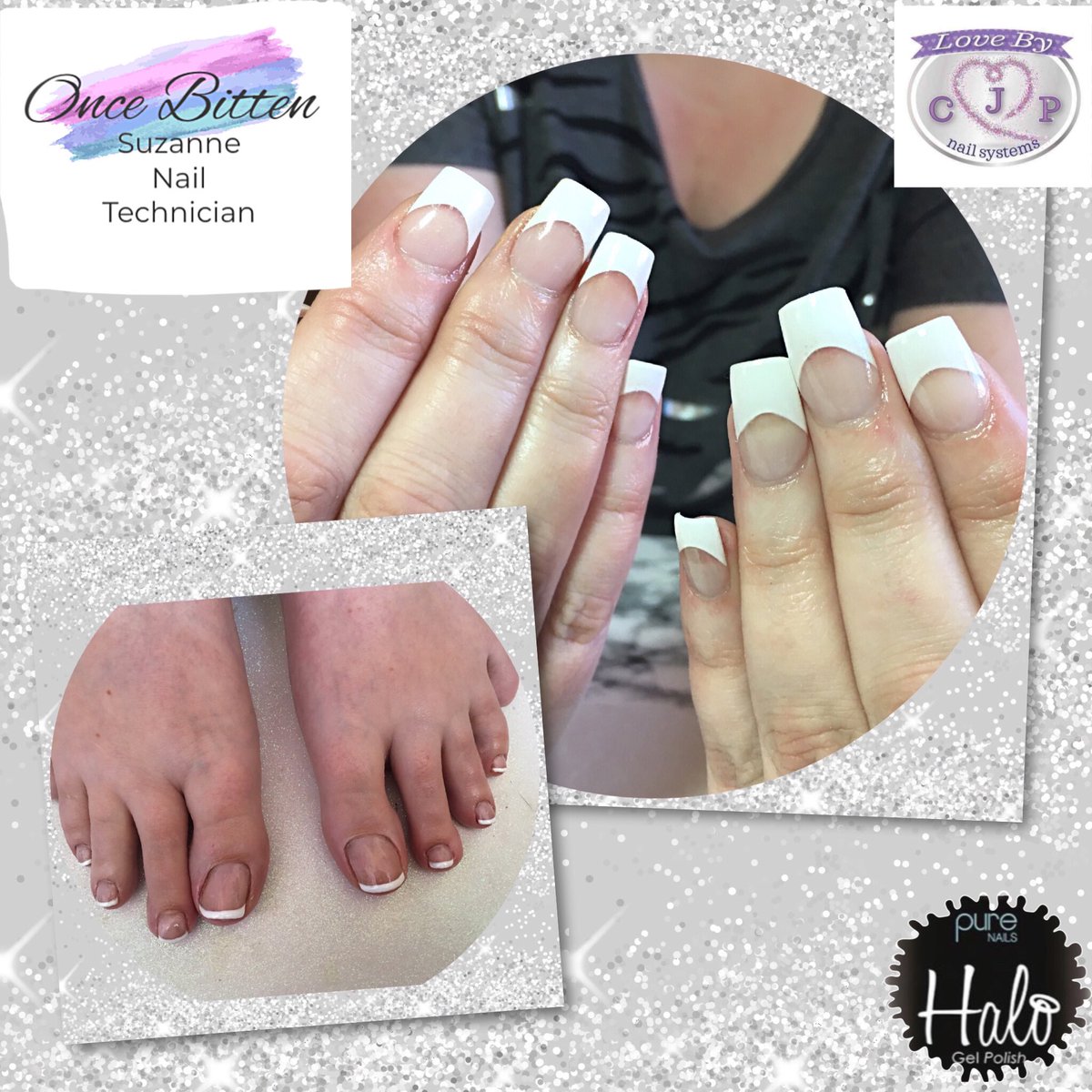 First day back at work yesterday and Nicola came for french fingers & toes for her holibobs. Have a great time. Xx

#GelPolish #PureNails
#Halo 
#CJPAcrylicSystems #NailArt
#Pampertime #Homebased 
#StockportNailTech #SK5Reddish
#NailsOfInstagram #ShowScratch
#ScratchMagazine