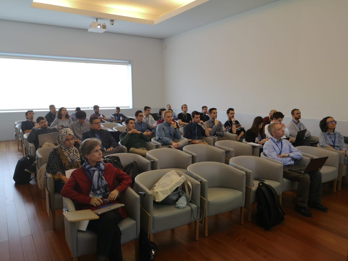 hipeac's tweet photo. Finding seats on #publictransport, #machinelearning for speech recognition, food labelling and #privacy-conscious #smarthomes - with #edge #AI enabled by the @IntelMovidius #NeuralComputeStick
#StudentChallenge
#CSWAutumn19 https://t.co/MdEBRO24Ih