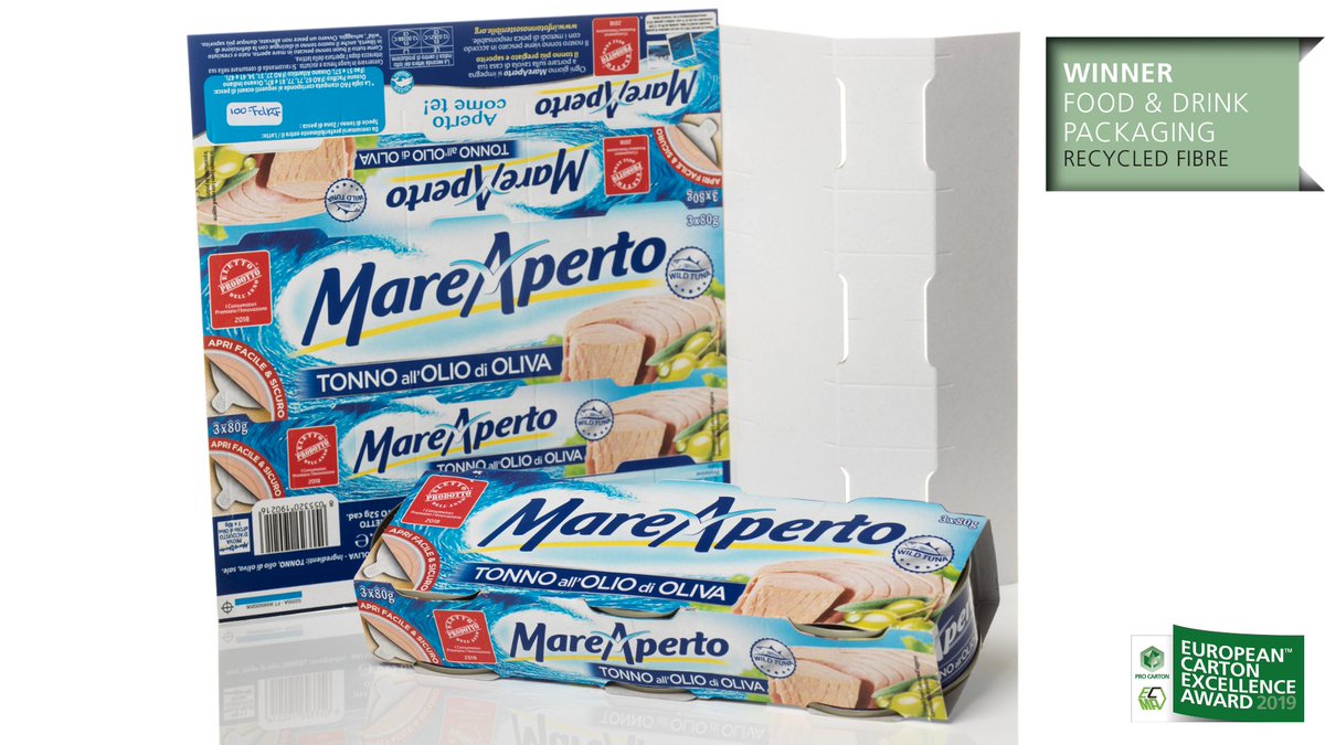 Pro_Carton's tweet photo. Intensive research on crease strength resulted in a considerable reduction in the material needed for this pack - congratulations to Graphicsleader Packaging and Mayr-Melnhof Karton for their recycled fibre #design! #ECEA19 https://t.co/OKZkqt1VhO